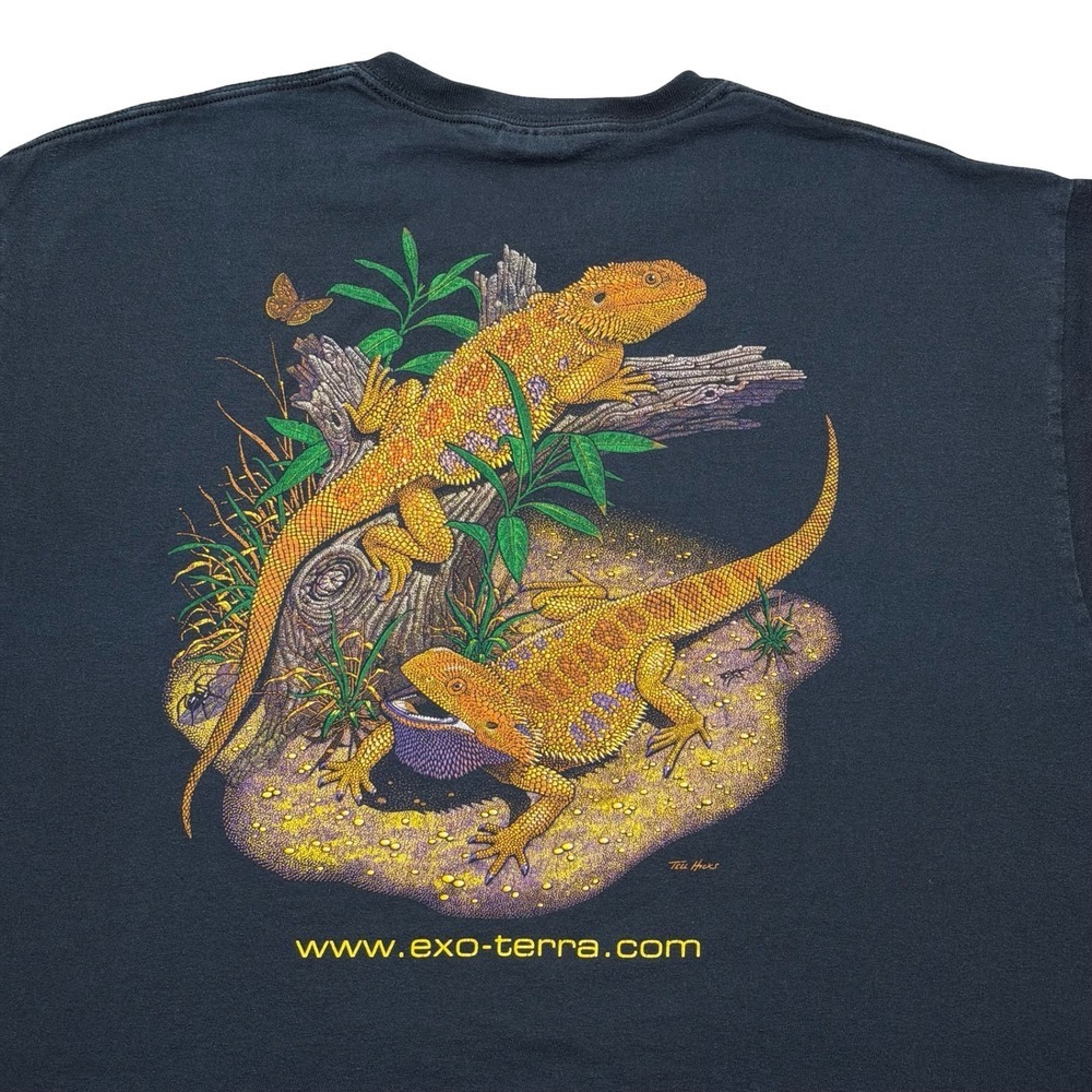 Vintage Exo Terra‎ reptile shirt